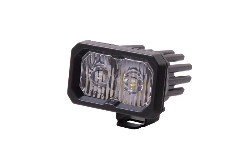 Diode Dynamics DD SSC2 Pod - Pro / White / Spot / Surface / Amber BL / Each (DD6419S)