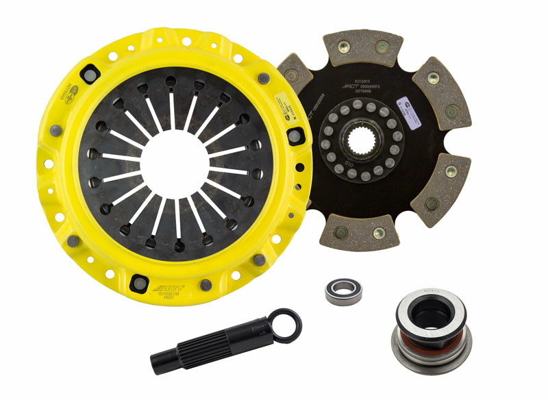 ACT Heavy Duty Race Rigid 6 Pad Clutch Kit | Honda Civic (90) (HC4-HDR6) main image 1