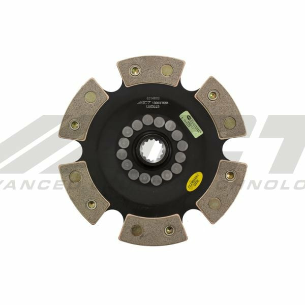 ACT 6 Pad Rigid Race Disc | Honda Accord (1986) (6212011)