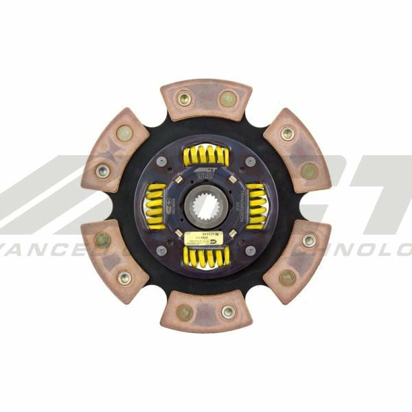 ACT 6 Pad Sprung Race Clutch Disc | Ford Focus (15) / Mazda 6 (06-07) / Mazda 3 (07-13) (6240508-2) main image 1