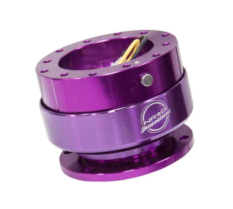 NRG Quick Release Kit Gen 3.0 - Purple Body / Purple Ring w/Handles