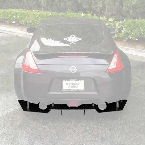 Street Aero s-rda-nis-01-e1-SA Rear Diffuser (09-21 Nissan 370z ...