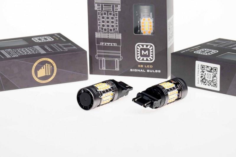 Morimoto LED419-MOR XB LED Bulbs | 4257 Connector | Red | 1680LM | Pair ...