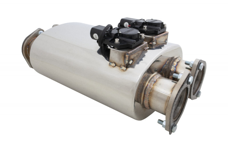XForce VMK31-300-XFORCE Varex Valved Muffler Dual 3" Inlet & Outlet ...