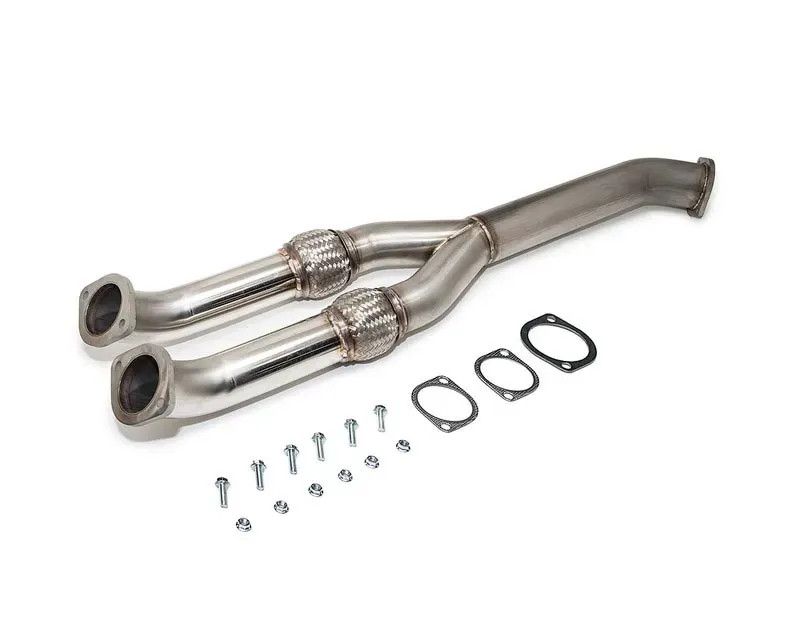 AMS Performance ALP.07.05.0003-2 90mm Race Midpipe & 76mm Exit Non ...