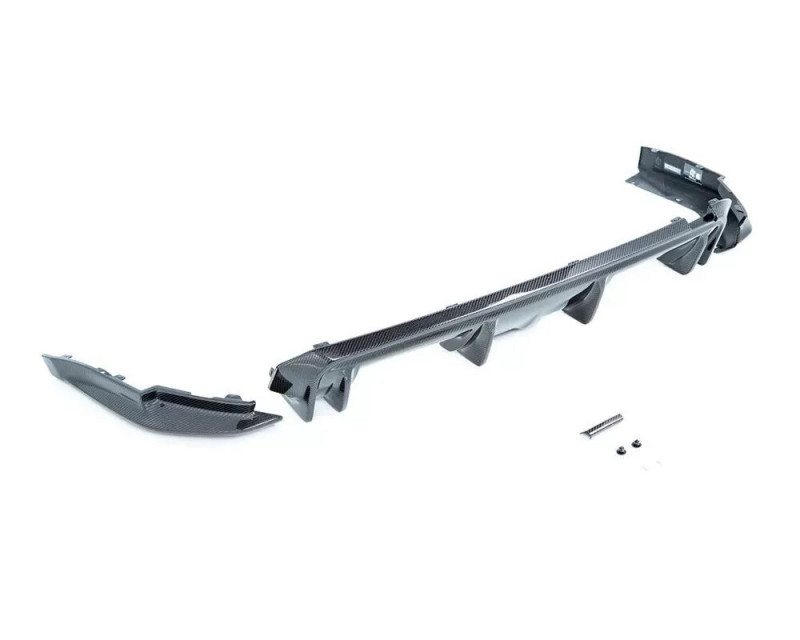 3D Design 3108-38222-3DD Upper and Lower Carbon Fiber Rear Diffuser Set ...