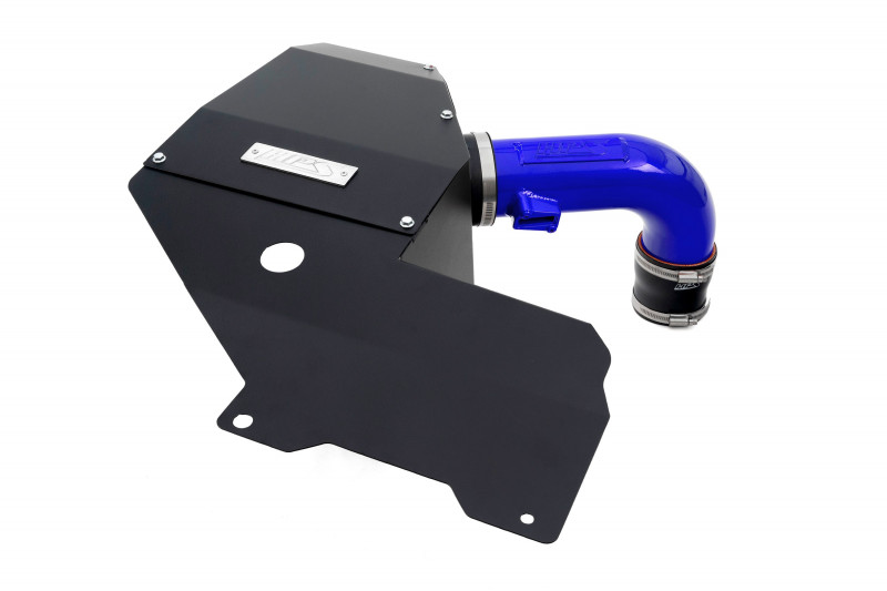 HPS Performance Air Intake Kit with Heat Shield, Blue, 827-587BL