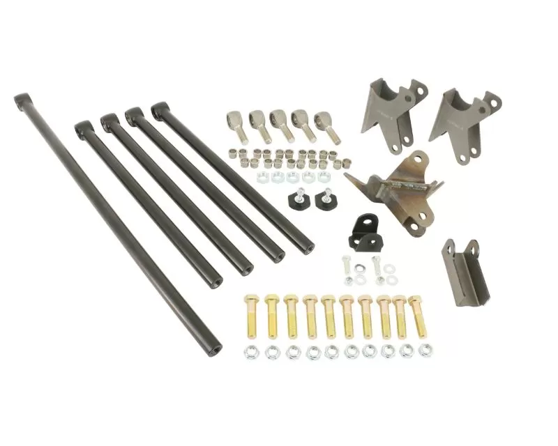 RideTech Parallel Four Link Universal Weld-In w/ Black Powder Coated Bars