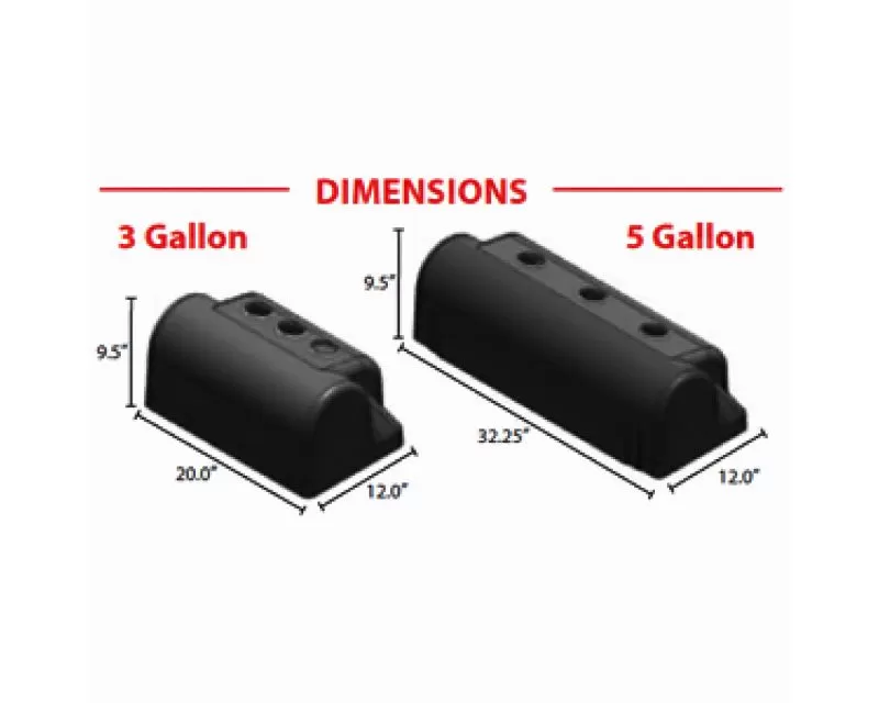 RideTech 5 Gallon Big Red AirPod Cover