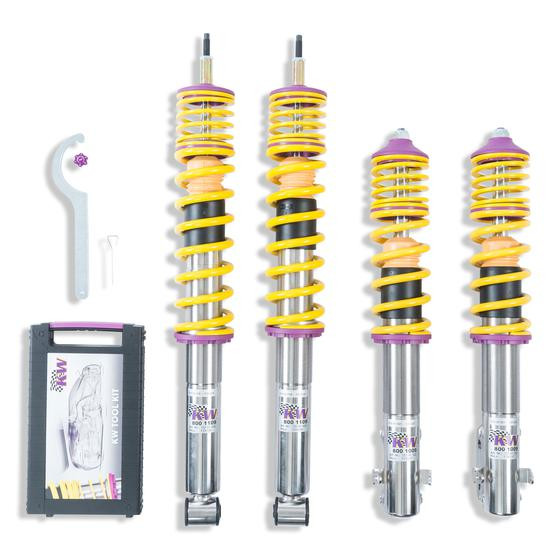 KW Suspension V2 Coilover Kit | 1992-1995 Honda Civic and 1993-1997 Honda Civic Del Sol (15250002) main image 0