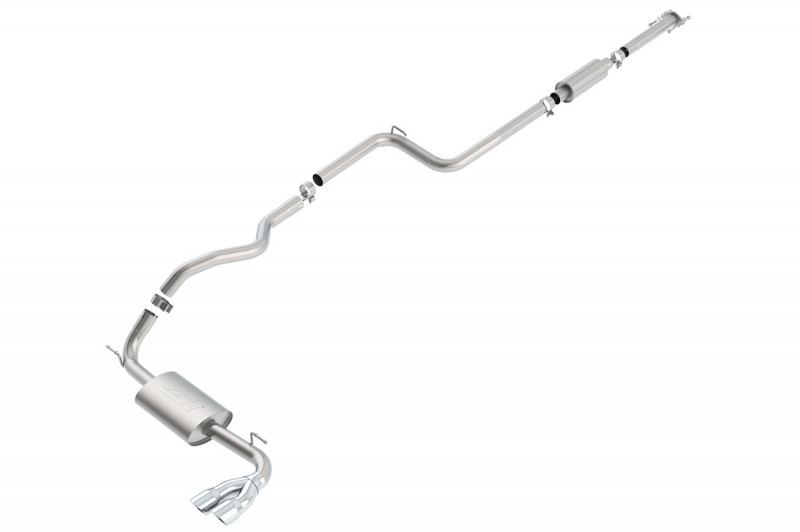 Borla Cat-Back Exhaust System - S-Type | 2012-2017 Ford Focus Sedan 2.0L (140454)