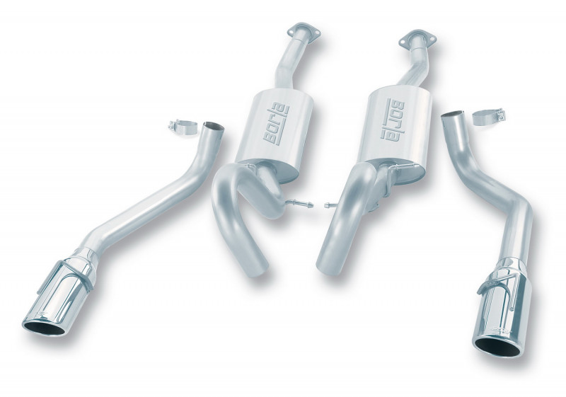Borla 14834BORLA CatBack Exhaust SType 9904 Ford Mustang GT/0304 Mach I 4.6L Coupe
