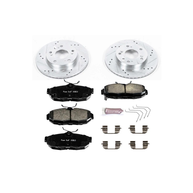 PowerStop Z23 Evolution Sport Front Brake Kit | Audi Q5 (13) (K7072) main image 0