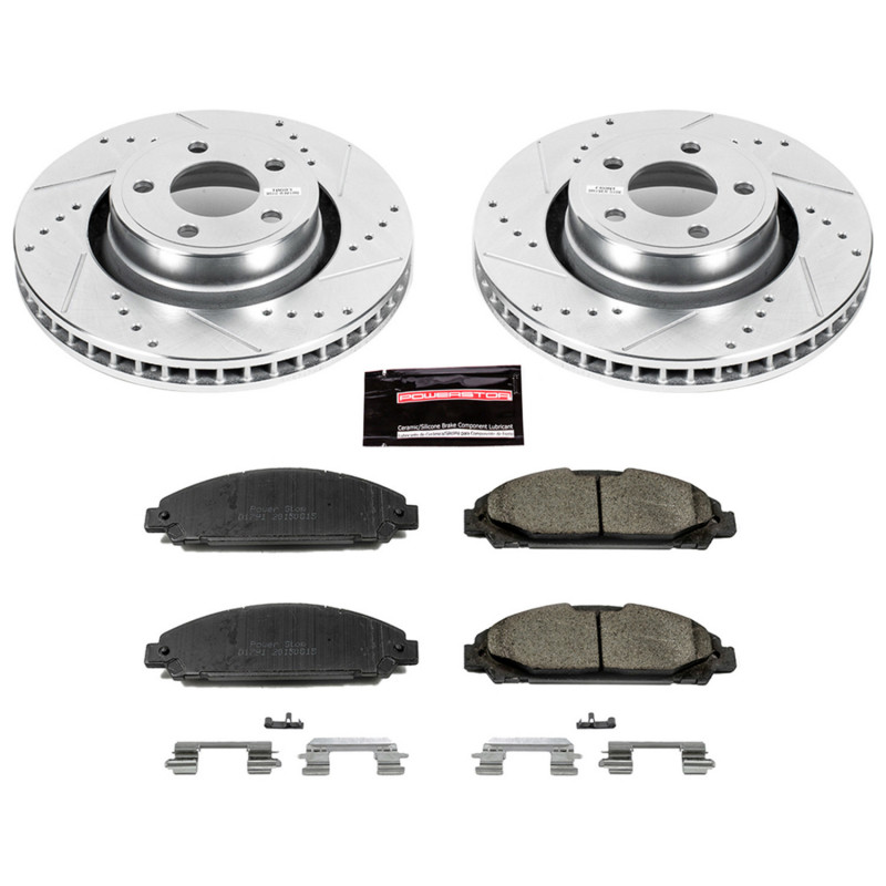 PowerStop Z23 Evolution Sport Front Brake Kit | Nissan Frontier (19) (K8325) main image 0