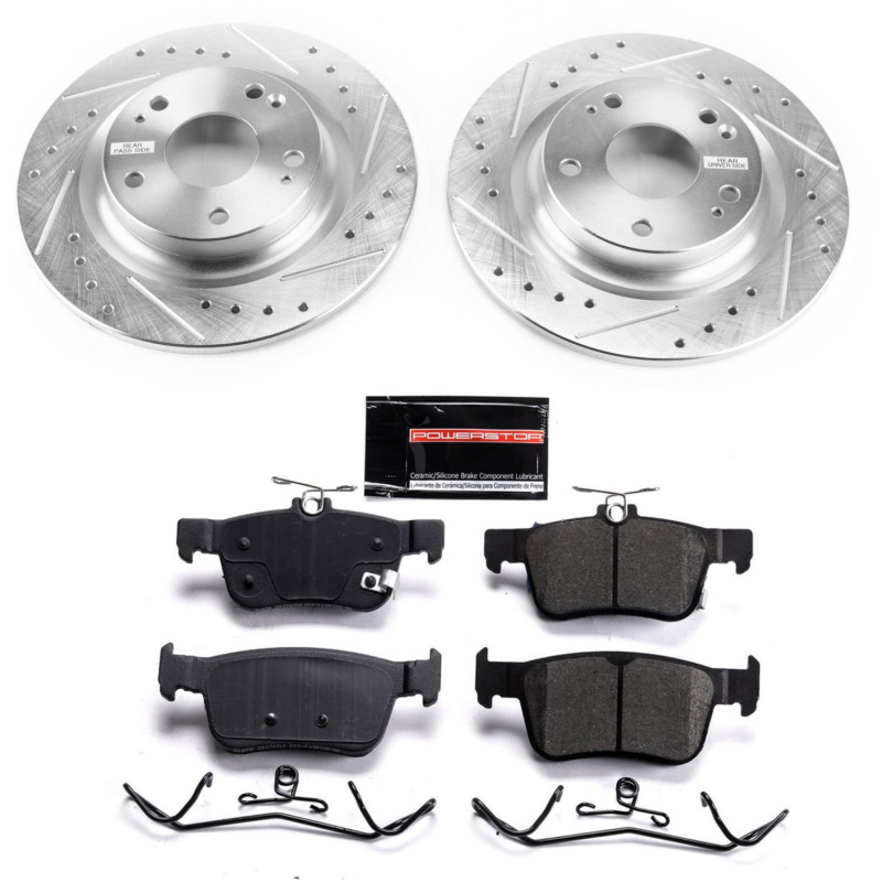 PowerStop Brakes for 1720 Honda Civic K7934PS Fitment Industries