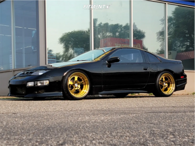 1993 Nissan 300ZX Turbo with 18x10.5 ESR Sr02 and Goodyear