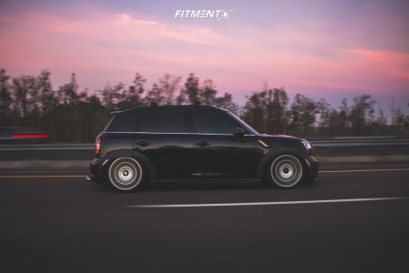 2014 Mini Cooper Countryman S with 19x8.5 Rotiform Las-r and Accelera ...