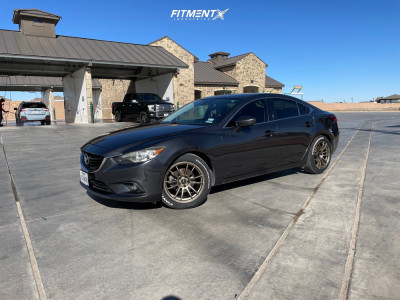 2014 Mazda 6 Grand Touring with 20x8.5 MRR MR3 and Delinte 245x35 ...