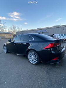 2017 Lexus IS200t Base with 18x8.5 Rotiform Rse and BFGoodrich 225x40 ...