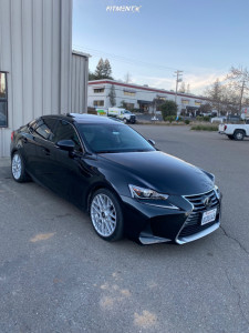 2017 Lexus IS200t Base with 18x8.5 Rotiform Rse and BFGoodrich 225x40 ...