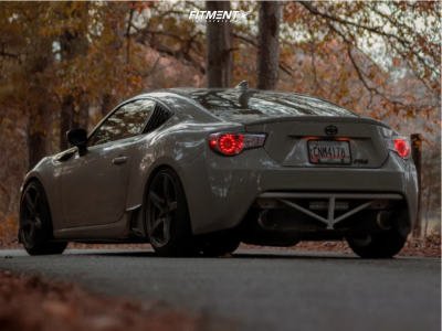 2016 Scion FR-S Base with 18x9.5 Option Lab R555 and Continental 235x40 ...