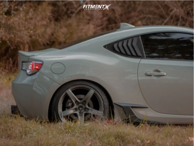 2016 Scion FR-S Base with 18x9.5 Option Lab R555 and Continental 235x40 ...