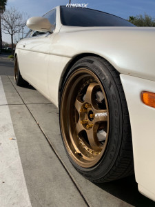 1996 Lexus SC300 Base with 18x9.5 Aodhan Ds07 and Federal 215x35