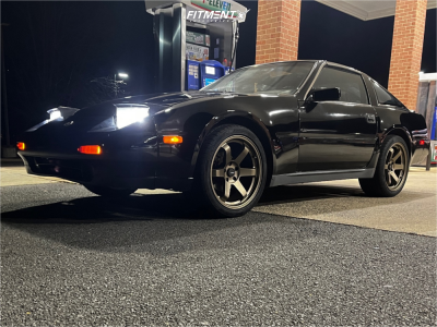 1988 Nissan 300ZX Base with 18x9.5 AVID1 AV6 and Vercelli 275x35