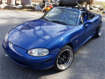 1999 Mazda Miata with 16x8 0 XXR 537 and 195/40R16 Yokohama