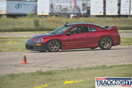 2001 Mitsubishi Eclipse GT with 17x8 AVID1 AV6 and Falken 235x40 on ...