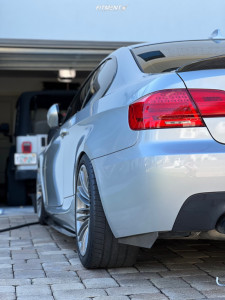 2011 BMW 335i Base with 18x8.5 OEM Wheels Style 219m and Pirelli 235x35 ...