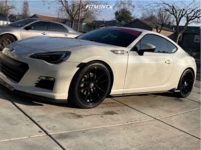 2015 Subaru BRZ with 18x8 45 Konig Oversteer and 235/40R18 Toyo