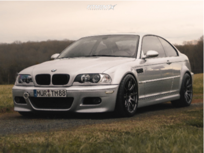 2003 BMW M3 Base with 18x9.5 Volk TE37RT and Falken 265x35 on Coilovers