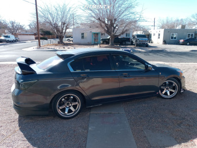 2012 Honda Accord SE with 18x9.5 AVID1 AV6 and Vercelli 235x40 on