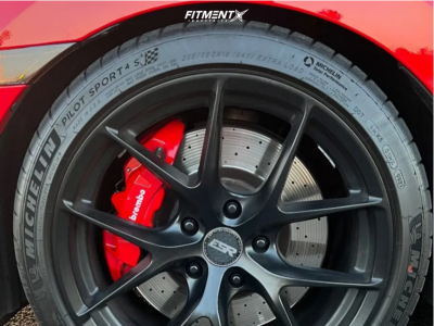 2019 Honda Civic Type R with 18x9.5 ESR Rf2 and Michelin 255x35 on ...