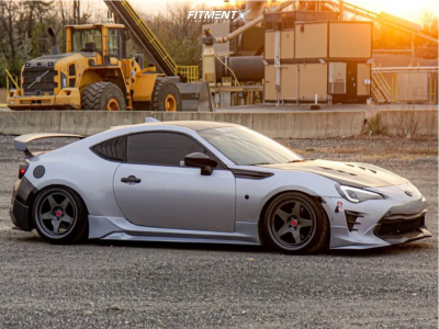 2017 Toyota 86 Base with 18x9 Kansei Knp and Michelin 215x35 on