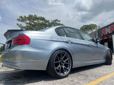 2009 BMW 328i Base with 19x9.5 Rotiform Ltn and Pirelli 245x35 on ...