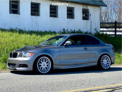 2011 BMW 135i Base with 18x8.5 Rotiform Rse and Michelin 215x35 on