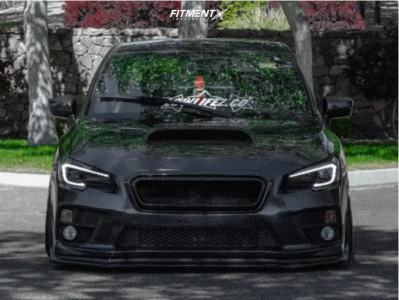 2016 Subaru WRX Premium with 19x10 Variant CRT-3P and Triangle 215x35 ...