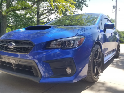 2021 Subaru WRX Limited with 18x8.5 Enkei Kojin and Dunlop