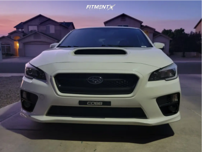 2017 Subaru WRX Limited with 18x9.5 Method Mr503 and Continental 265x40 ...