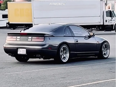 1991 Nissan 300ZX 2 2 with 17x9 MST Mt07 and Kumho 245x40 on