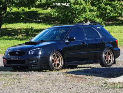 2005 Subaru Impreza WRX with 18x8.5 Aodhan Ah08 and Falken