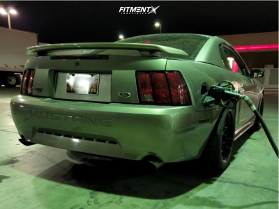 2002 Ford Mustang GT with 18x9.5 Aodhan DS06 and Mickey Thompson 245x40