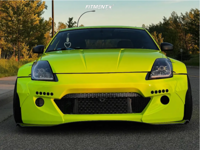 2004 Nissan 350Z Base with 18x11 Heritage Hokkaido Directional and