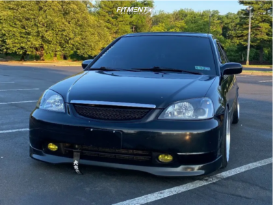 2002 Honda Civic EX with 16x8 XXR 536 and Nitto 205x40 on