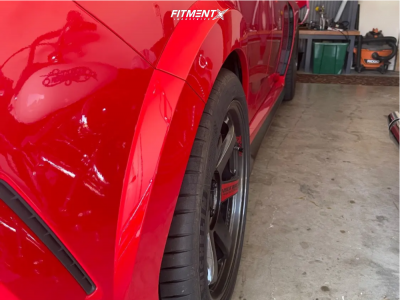 2021 Honda Civic Type R with 18x9.5 Volk Te37sl and Michelin 265x35 on ...