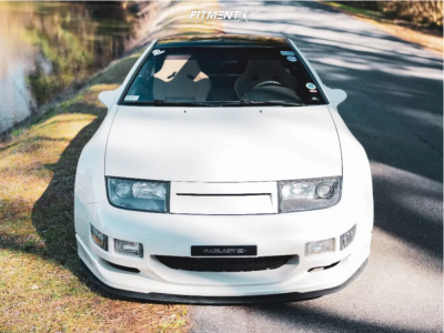 1993 Nissan 300ZX Turbo with 18x9.5 Desmond Regamaster Evo II and