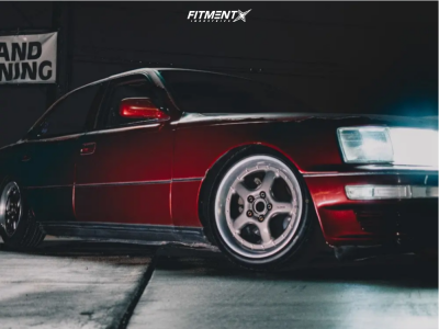 1990 Lexus LS400 Base with 17x8 BBS Moda M2 and Laufenn 205x45 on