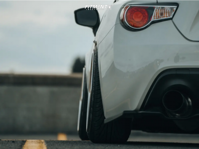 2016 Subaru BRZ Limited with 18x9.5 Work Vs Ss and Nankang 225x40 on